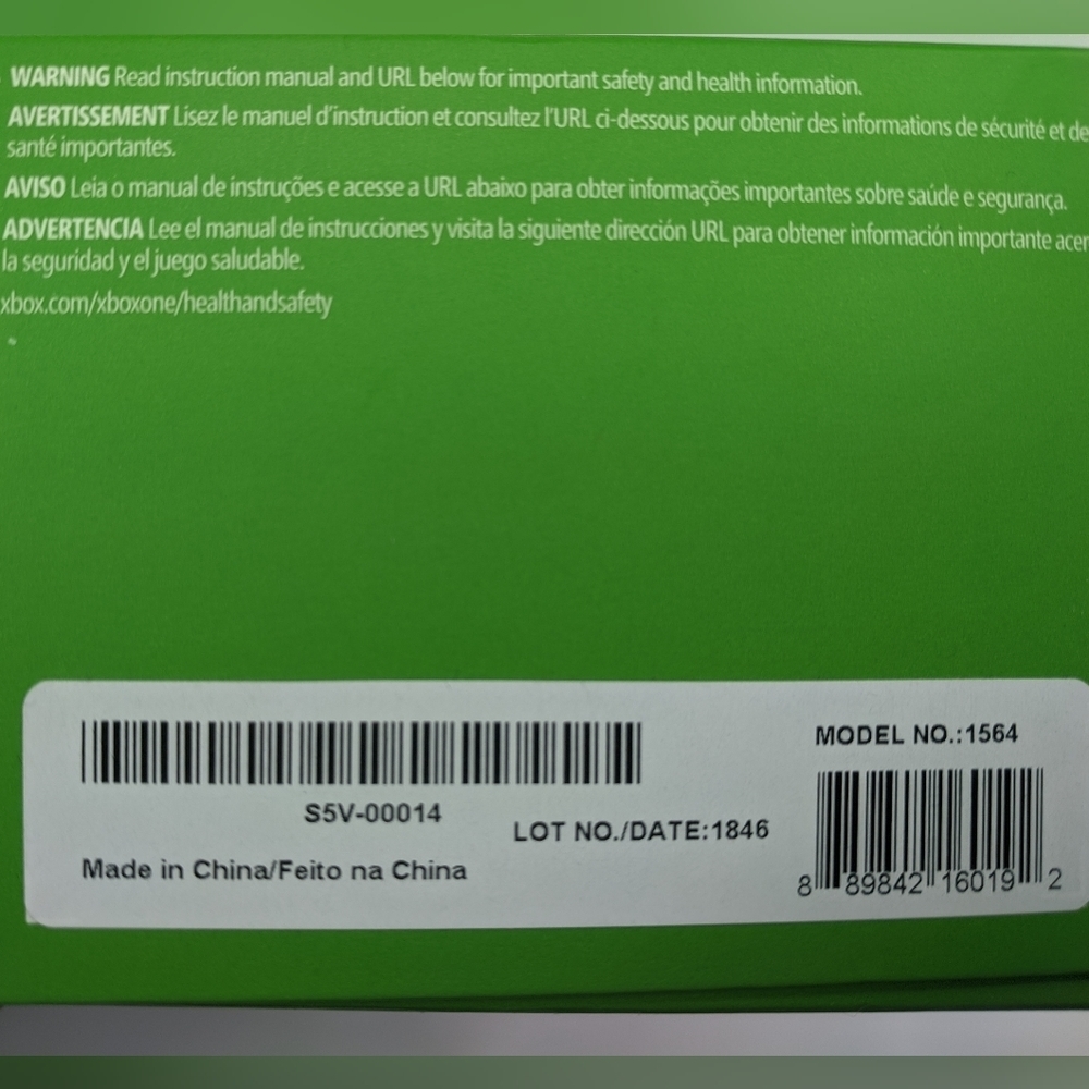 XBOX 1564 Wired Chat Headset UNOPENED - Picture 3 of 7